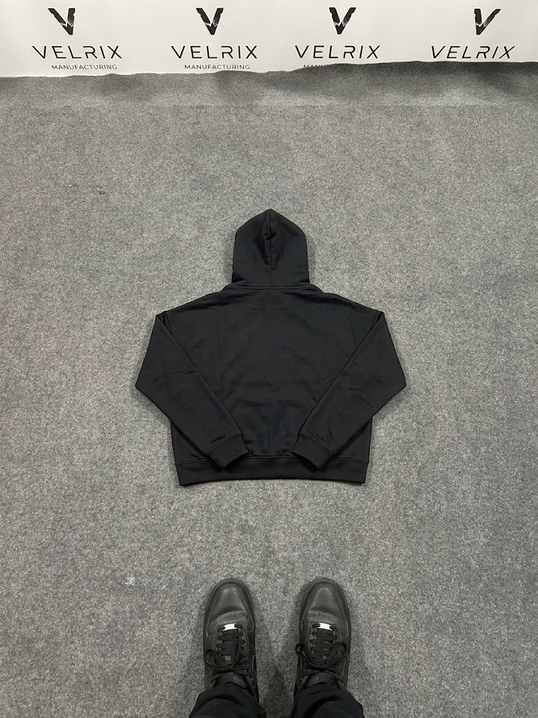 Velrix Graphic Black Hoodie